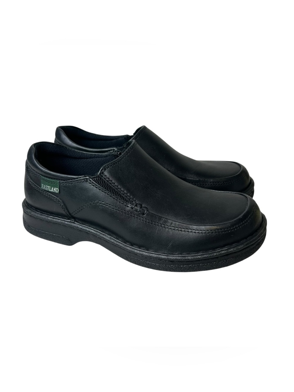 Eastland Women’s Black Grenada Size 8 Slip-On Leather Loafer Shoes